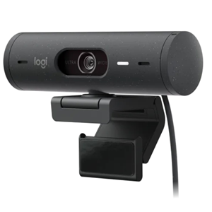 Logitech Brio 500 Webcam, USB-C Plug - Graphite