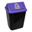 Italplast Waste Separation Bin Glass 32 Litres