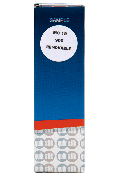 Quikstik White Circular Labels 19mm