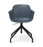 Eden Loria Armchair Adjustable Swivel with Glides