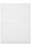 Quikstik Rectangle White Labels 48 x 75mm