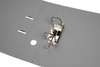Marbig A4 Polyethylene (PE) Lever Arch File With Linen Finish Cover Grey