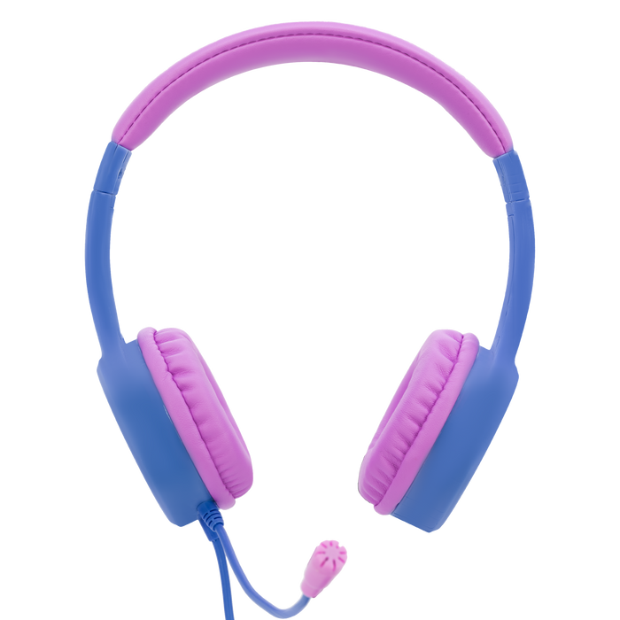 Moki ChatZone Headphones + Boom Microphone - Pink/Purple
