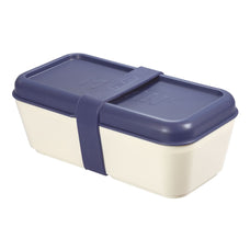 Milan 1918 Series Food Container, Rectangular, 750ml, Navy Blue