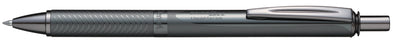 Pentel Energel Retractable 0.7mm Gel Pen + Gift Box - Black Ink / Metallic Black Barrel