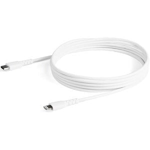 2m (6.6ft) USB C to Lightning Cable - MFi Certified - Durable USB Lightning Charging Cable - White (RUSBCLTMM2MW) IM4688064
