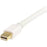 2M (6 FT) WHITE MINI DISPLAYPORT TO DISPLAYPORT CABLE - MINI DP TO DP - 1X MINI DISPLAY PORT (M) 1X DISPLAY PORT (M) - 6 FEET IM2023891
