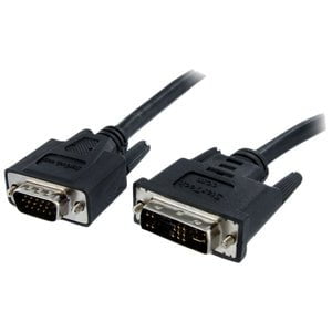 2m DVI to VGA Display Monitor Cable - DVI to VGA (15 Pin) - 2 Meter DVI-A to VGA Analog Video Cable Male to Male IM2350798