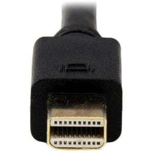 3 ft Mini DisplayPort to VGA Active Adapter Converter Cable - 3 foot mDP to VGA Video Adapter Converter - Mini DP to VGA Cable for Mac or PC 1920x1200 - Black IM2482479