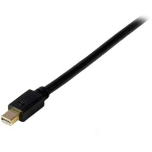 3 ft Mini DisplayPort to VGA Active Adapter Converter Cable - 3 foot mDP to VGA Video Adapter Converter - Mini DP to VGA Cable for Mac or PC 1920x1200 - Black IM2482479