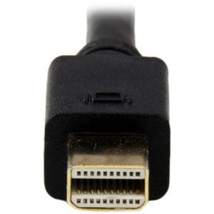 3 ft Mini DisplayPort to VGA Active Adapter Converter Cable - 3 foot mDP to VGA Video Adapter Converter - Mini DP to VGA Cable for Mac or PC 1920x1200 - Black IM2482479