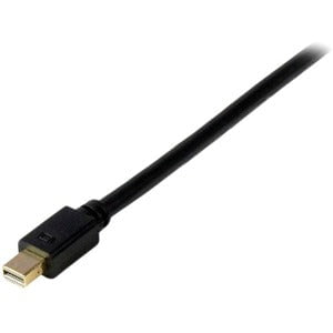 3 ft Mini DisplayPort to VGA Active Adapter Converter Cable - 3 foot mDP to VGA Video Adapter Converter - Mini DP to VGA Cable for Mac or PC 1920x1200 - Black IM2482479