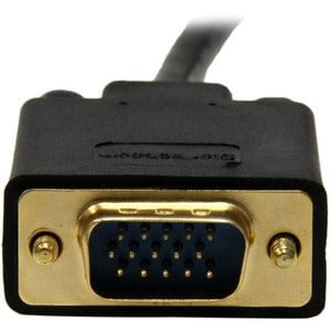 3 ft Mini DisplayPort to VGA Active Adapter Converter Cable - 3 foot mDP to VGA Video Adapter Converter - Mini DP to VGA Cable for Mac or PC 1920x1200 - Black IM2482479