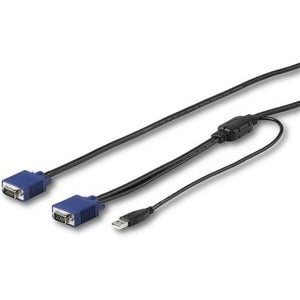 3 m (10 ft.) USB KVM Cable for StarTech.com Rackmount Consoles - VGA and USB KVM Console Cable (RKCONSUV10) IM4548316