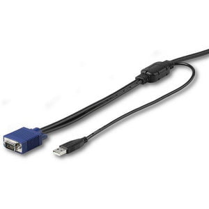 3 m (10 ft.) USB KVM Cable for StarTech.com Rackmount Consoles - VGA and USB KVM Console Cable (RKCONSUV10) IM4548316