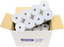 3-Ply Bond Plain Paper Rolls, 76mm x 76mm - Box of 24 DVRA8124-P3