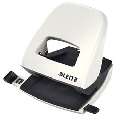 30 Sheets Leitz NEXXT 2 Hole Paper Punch - White AO50082201