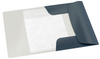 Leitz Cosy A4 Folder, 3 Flap, Elastic Closure, Grey
