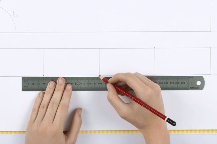 300mm Metric Stainless Steel Ruler (0177713) AO0177713
