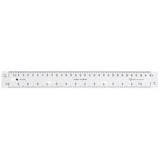 300mm White Scale Ruler CX384006