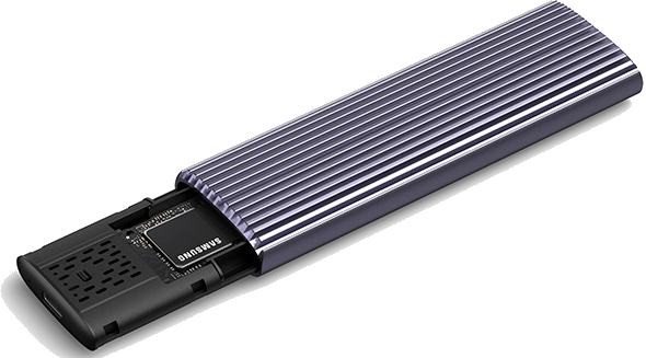Netac WH51 M.2 USB3.1 Type-C/A External SSD Enclosure