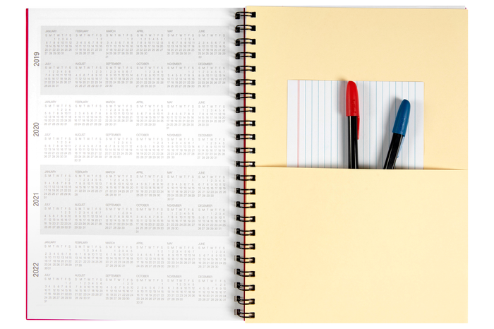 Spirax 512 A4 Pink Hard Cover Book 200 Page x Pack of 5