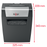 Rexel Momentum X308 Paper Shredder, Cross Cut