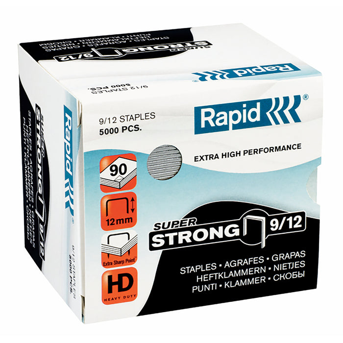 Rapid 9/12 Staples 5000 pcs