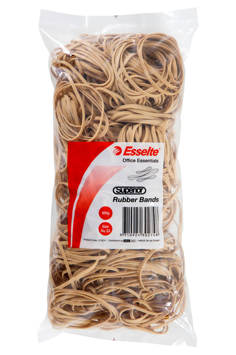 Esselte Superior Rubber Band #33 x 500gm