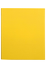 Marbig A4 2/25 Polyethylene (PE) Linen Finish Ring Binder Lemon