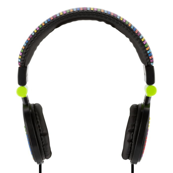 Moki Popper On-Ear Headphones - Levels Black
