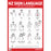 Warwick Sign Language Classroom Wall Poster Chart, 594mm x 841mm