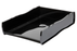 Esselte Letter Tray Front Loading Black - Nouveau Series