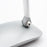 Nero Silver Desk Lamp with USB Port