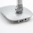 Nero Silver Desk Lamp with USB Port