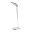 Nero Silver Desk Lamp with USB Port