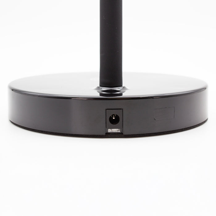 Nero Black Flexi LED Lamp with Wireless Charging