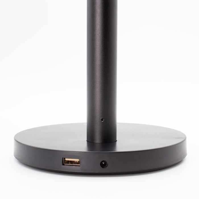 Nero Black Foldable LED Lamp with Wireless Charging