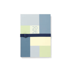 Letts of London Diary Gradient A6 Day to Page Appointments Blue 2026