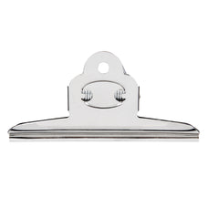 Esselte 142mm Extra Large Silver Bulldog Clip x 12's pack