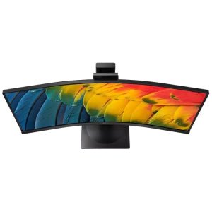 34B1U5600CH 34" WQHD 3440X1440 100HZ CURVED 21:9 W-LED MONITOR 4MS DP/HDMI/USB-C DOCKING BUILT-IN SPEAKERS 5.0MP WEBCAM WITH MIC KVM SWITCH HIGH ADJUSTABLE STAND VESA100X100 4 YEARS WARRANTY IM5739020