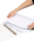 Marbig A4 3/25 Clearview Insert Cover Ringbinder - White