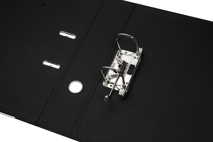 Marbig PE Lever Arch File, Foolscap, Black