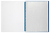 Marbig A4 20 Pocket Refillable Display Book, Clear Front, Blue Backing