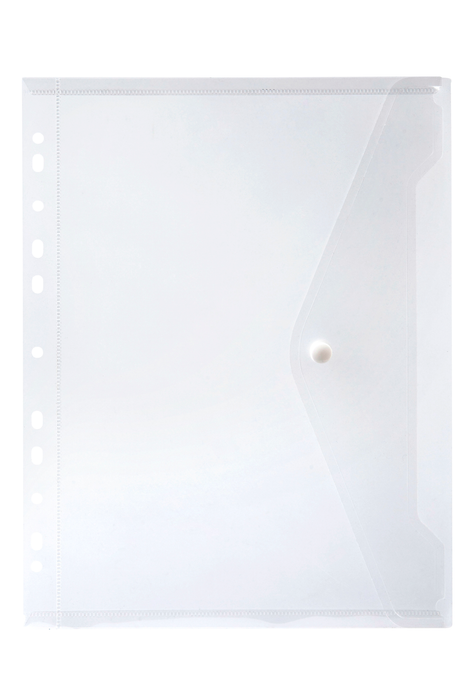 Marbig A4 Binder Document Wallet Side Opening Clear