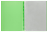 Marbig A4 20 Pocket Insertable Cover Refillable Display Book, Lime Cover