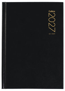 2027 Collins Pocket Diary A61, Day Per Page, Appointment, Black, 105mm x 148mm