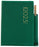 2025 Collins Pocket Diary A72PP, Two Days Per Page, With Pencil, PVC Cover, Green, 74mm x 105mm