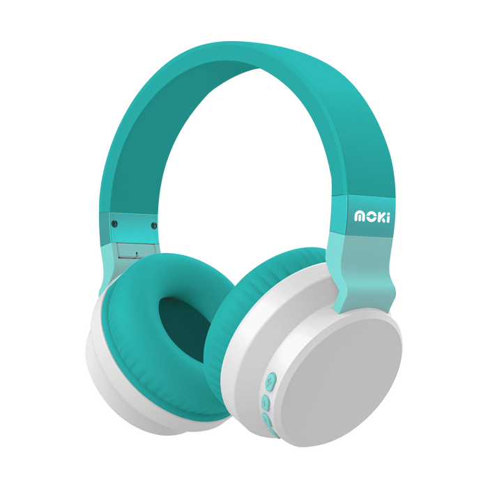 Moki Colourwave Wireless Headphones - Seafoam