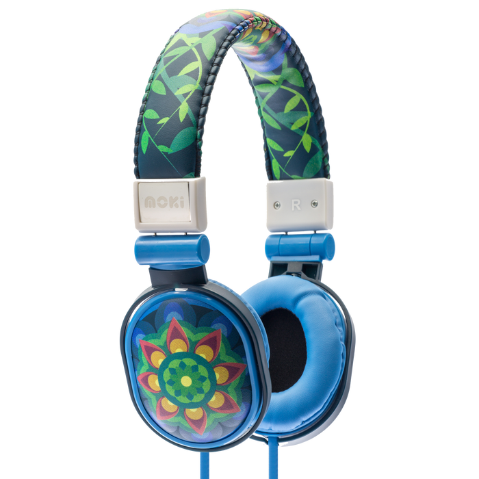 Moki Poppers On-Ear Headphones - Mandala